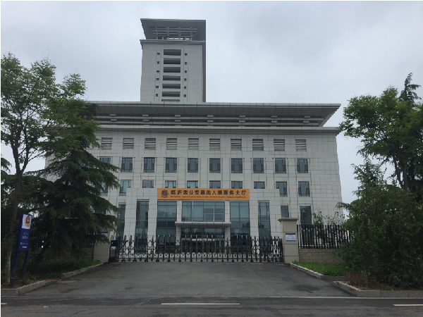 臨沂公安出入境管理局電動(dòng)門(mén)案例